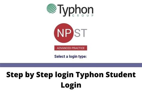 The Typhon NPST Nurse Practitioner Student Tracking System functions as a complete electronic student tracking system and will provide a comprehensive collection of each student patient encounter during clinical rotations. . Typhon student login